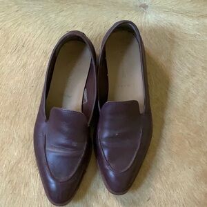Everlane burgundy loafers size 37